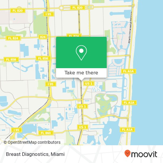 Breast Diagnostics map