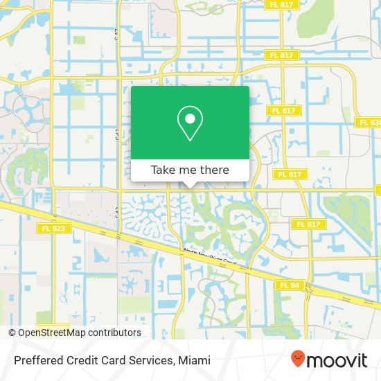 Mapa de Preffered Credit Card Services