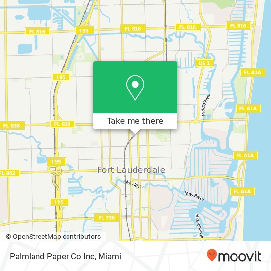 Mapa de Palmland Paper Co Inc