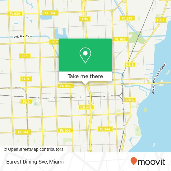 Eurest Dining Svc map