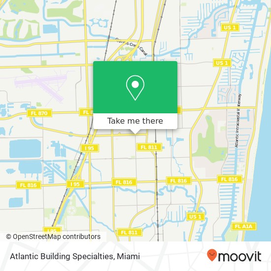 Atlantic Building Specialties map