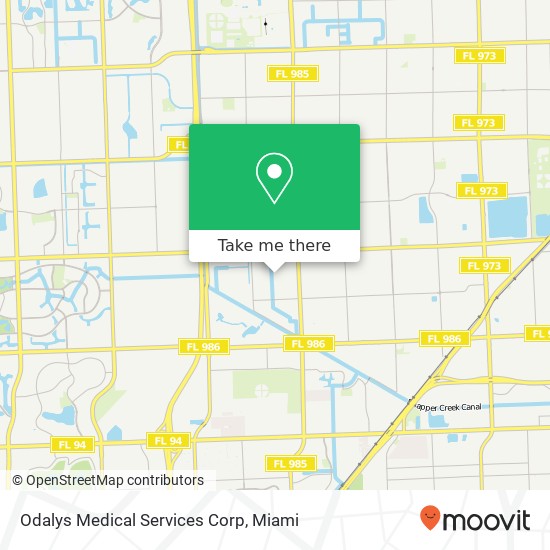 Mapa de Odalys Medical Services Corp