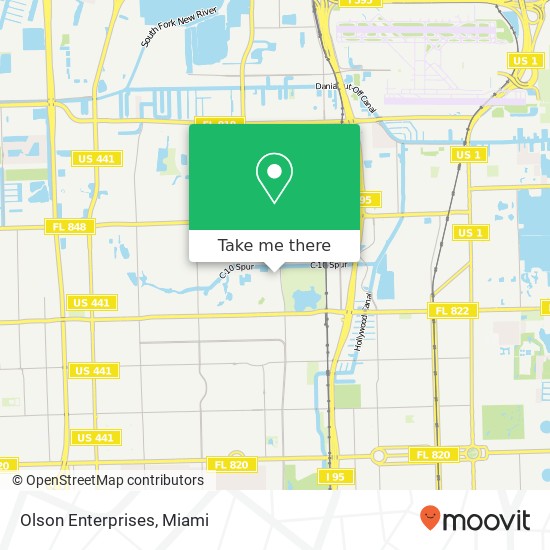 Olson Enterprises map