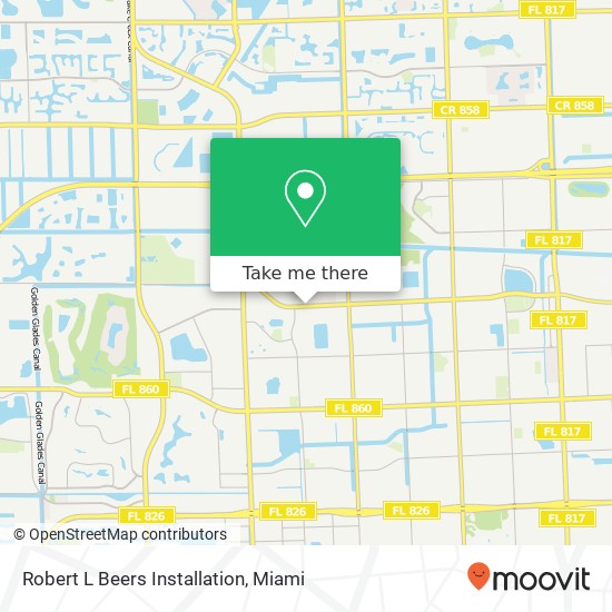 Robert L Beers Installation map