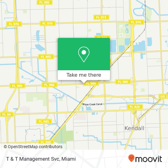 Mapa de T & T Management Svc