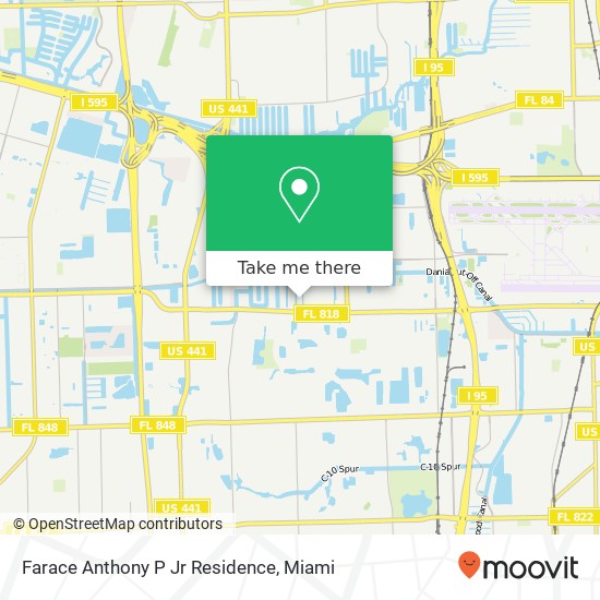 Farace Anthony P Jr Residence map