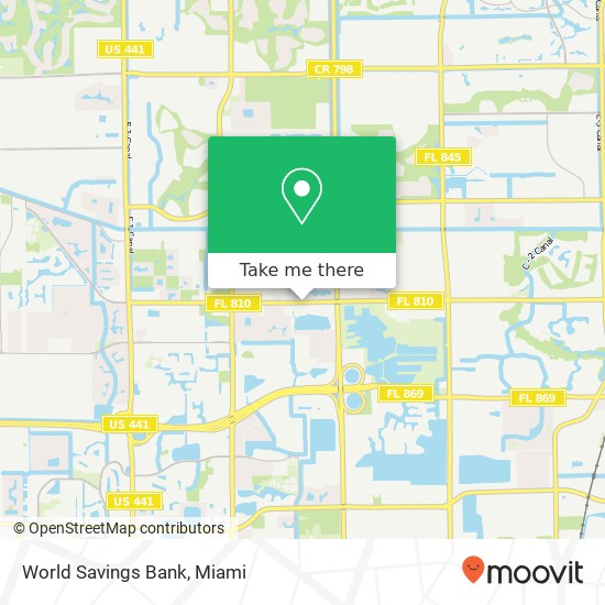 Mapa de World Savings Bank