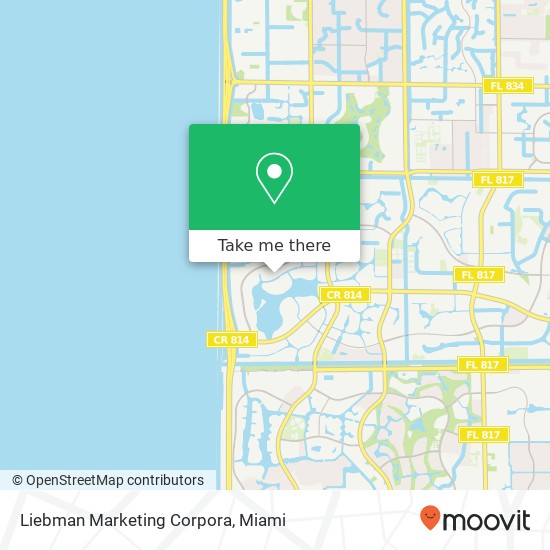 Mapa de Liebman Marketing Corpora