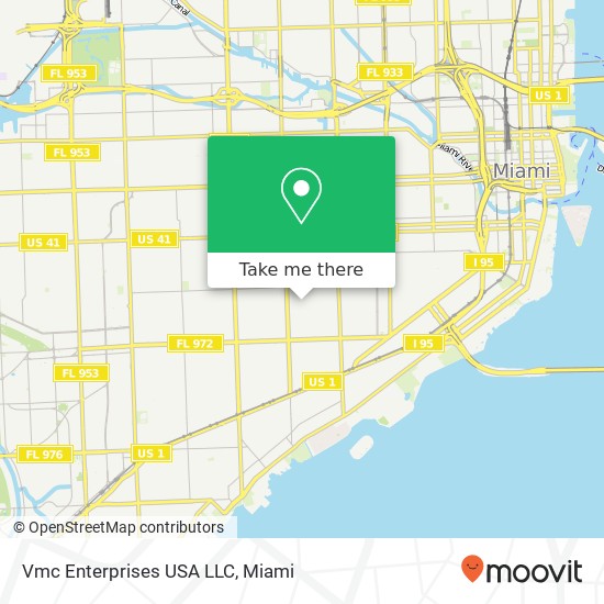 Mapa de Vmc Enterprises USA LLC