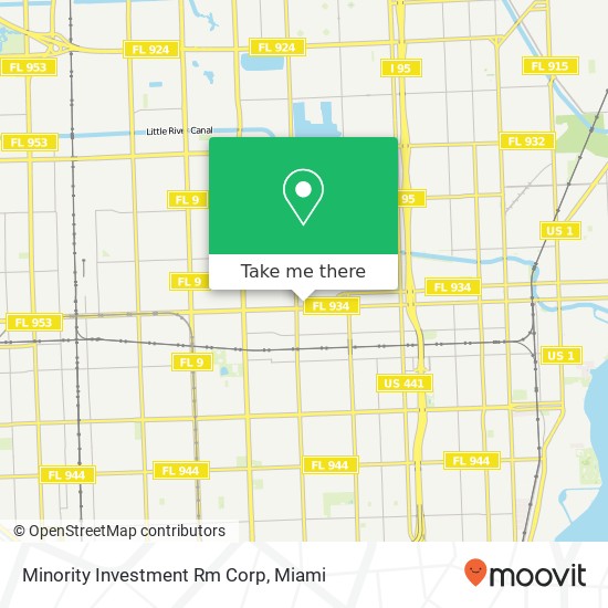 Minority Investment Rm Corp map
