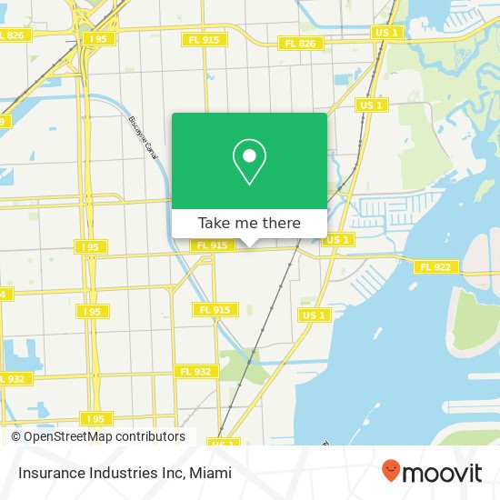 Mapa de Insurance Industries Inc