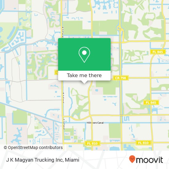 Mapa de J K Magyan Trucking Inc
