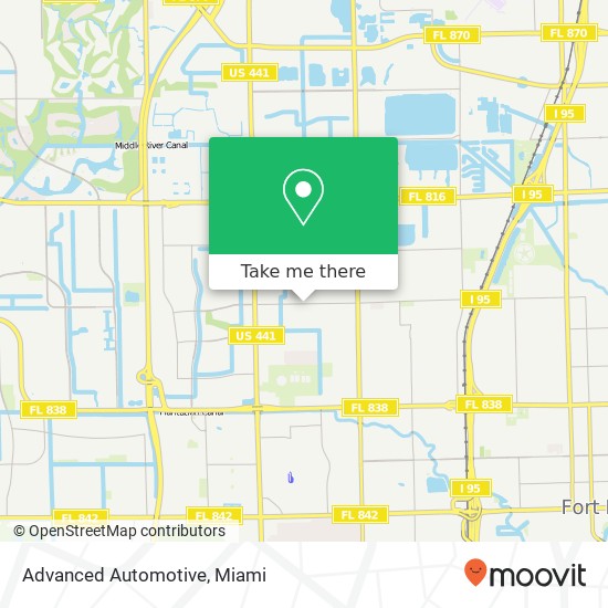 Advanced Automotive map