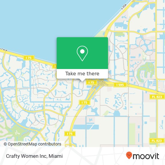 Mapa de Crafty Women Inc