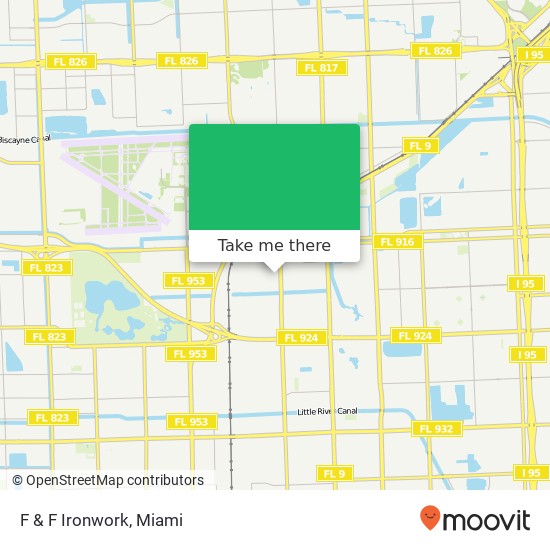 Mapa de F & F Ironwork