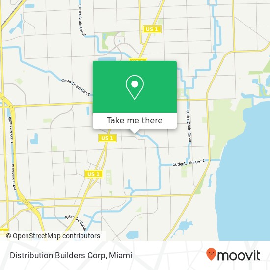 Distribution Builders Corp map