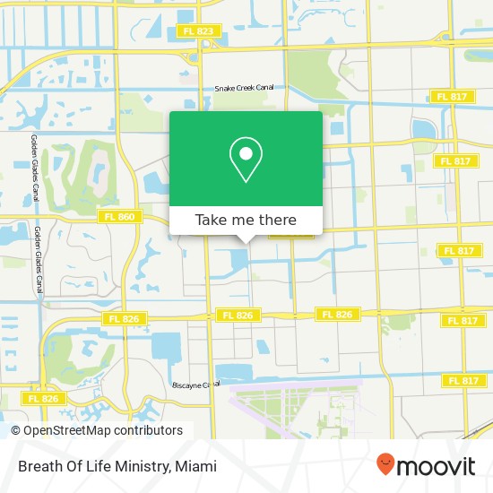 Breath Of Life Ministry map
