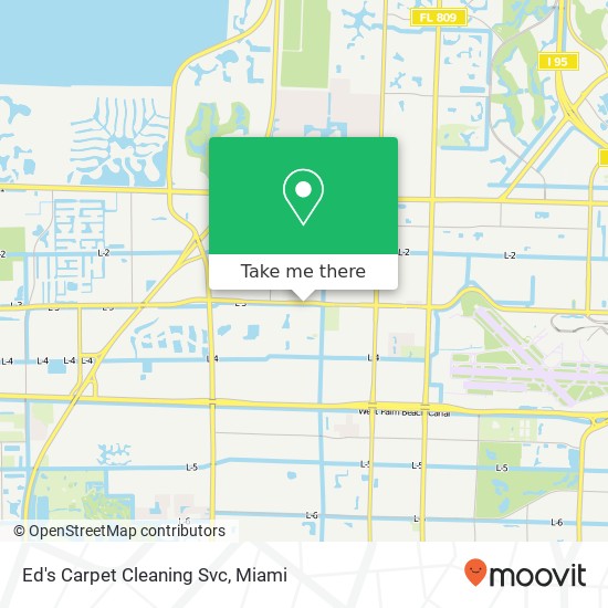 Ed's Carpet Cleaning Svc map