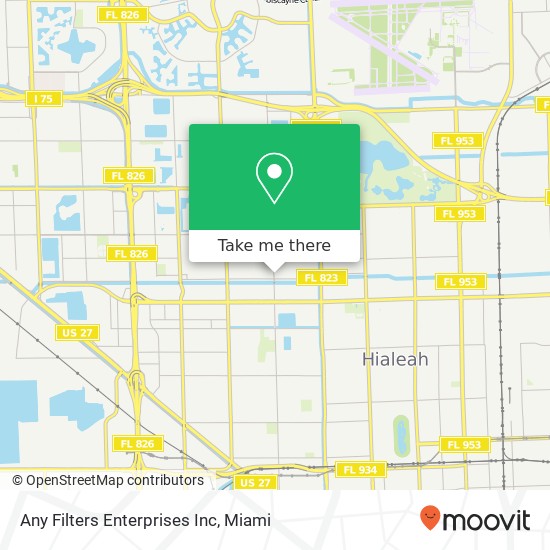 Mapa de Any Filters Enterprises Inc