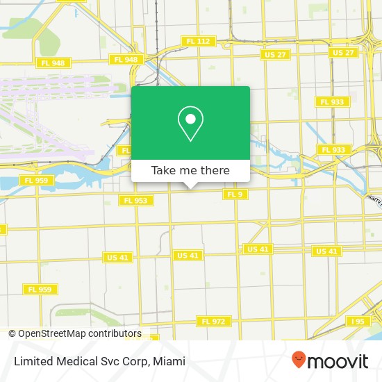 Mapa de Limited Medical Svc Corp