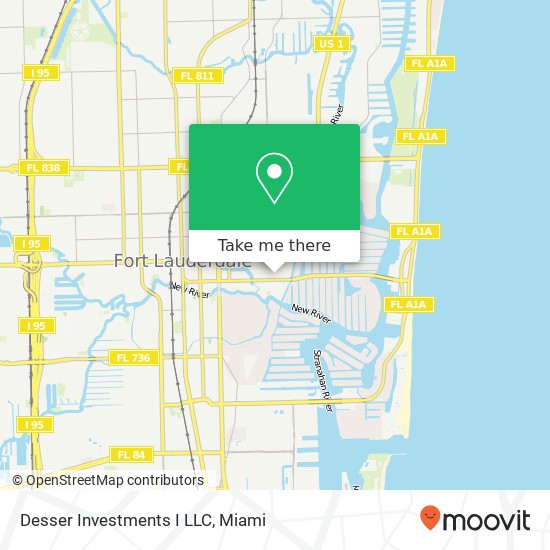 Mapa de Desser Investments I LLC