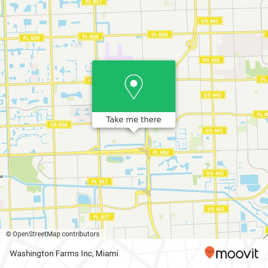 Mapa de Washington Farms Inc