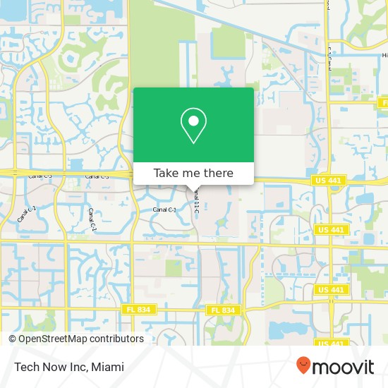 Tech Now Inc map