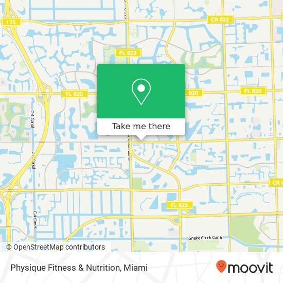 Mapa de Physique Fitness & Nutrition