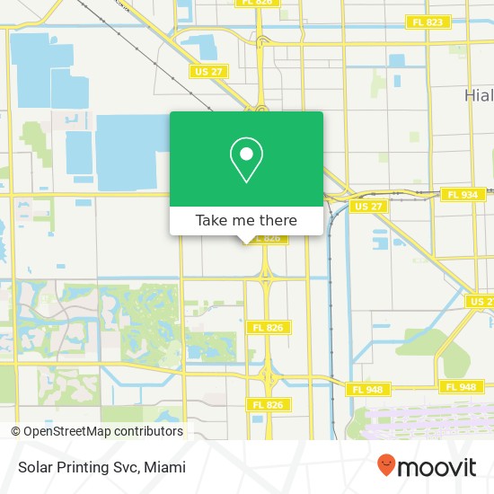 Mapa de Solar Printing Svc