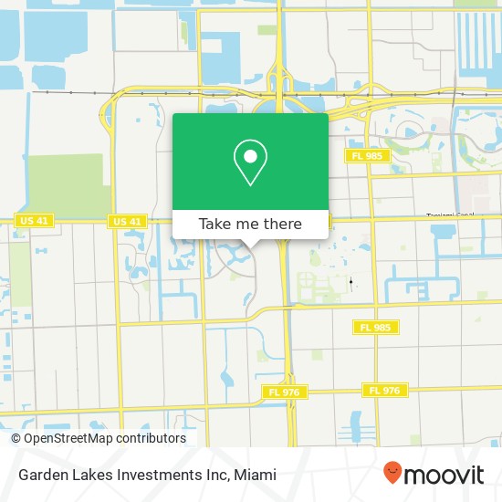 Mapa de Garden Lakes Investments Inc