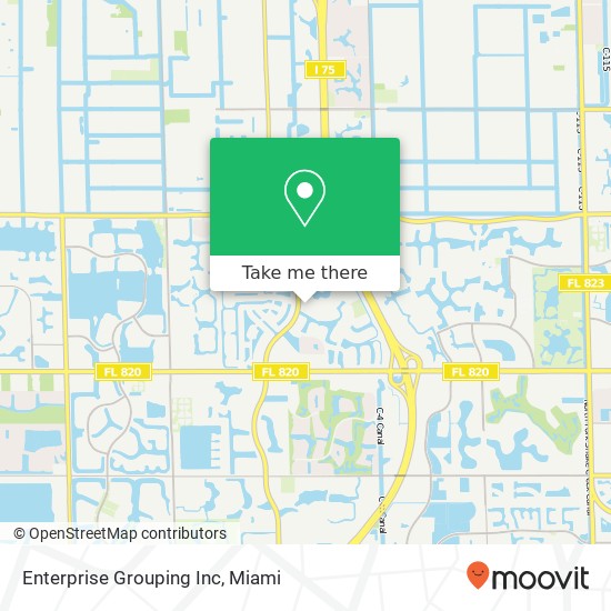 Enterprise Grouping Inc map