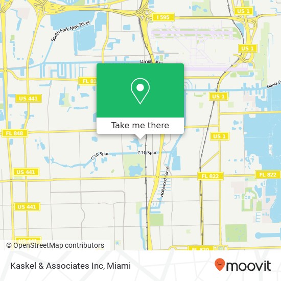 Kaskel & Associates Inc map