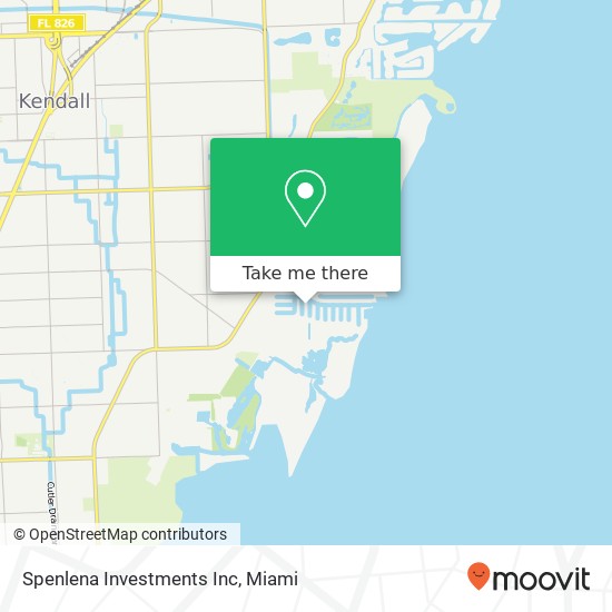 Spenlena Investments Inc map