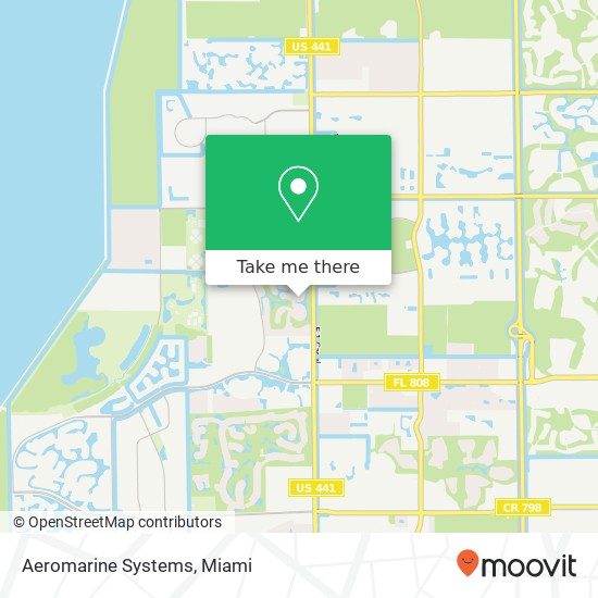 Aeromarine Systems map