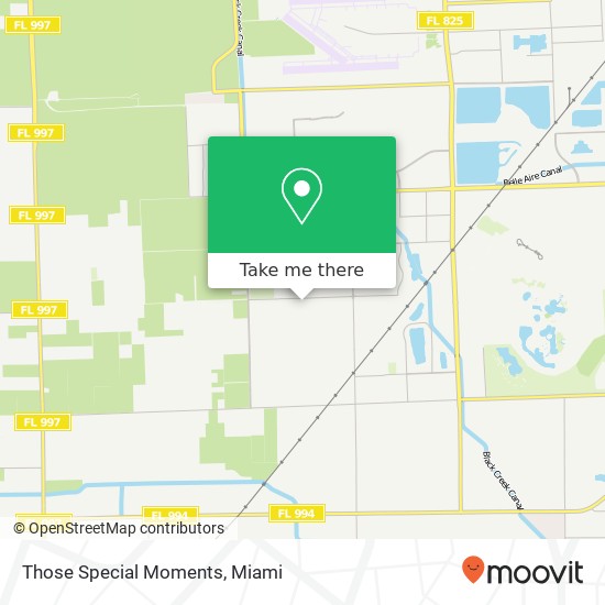 Those Special Moments map