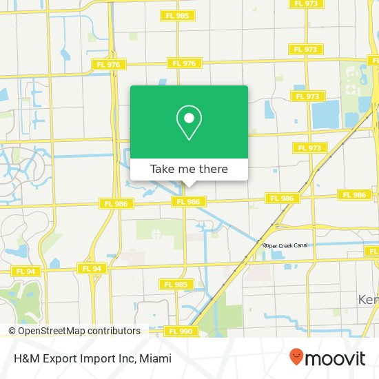 H&M Export Import Inc map