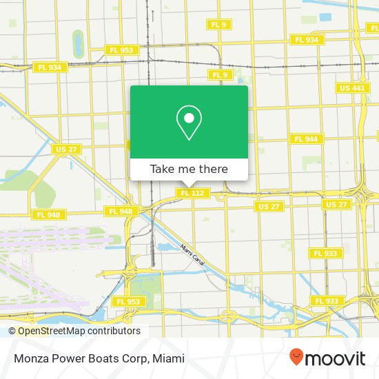 Mapa de Monza Power Boats Corp