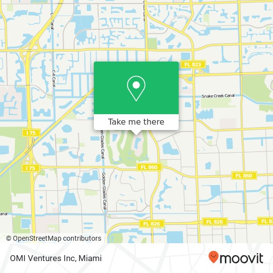 Mapa de OMI Ventures Inc