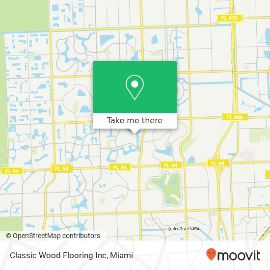 Classic Wood Flooring Inc map