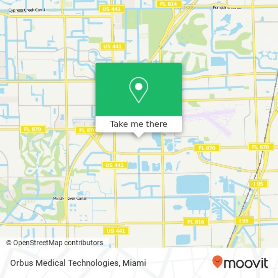 Mapa de Orbus Medical Technologies