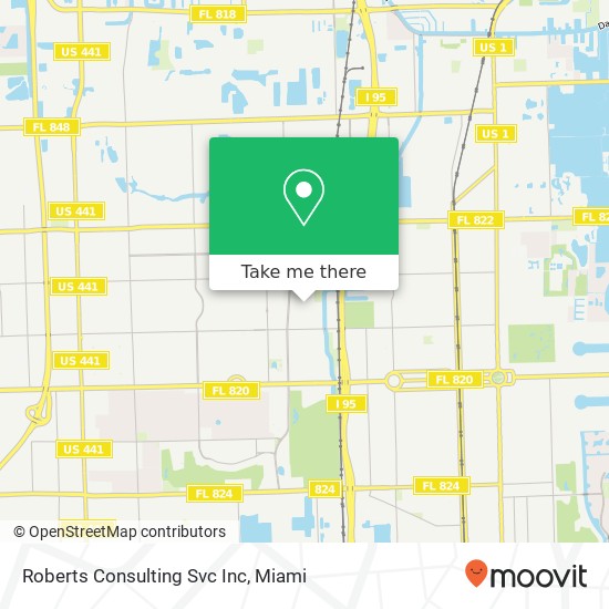 Mapa de Roberts Consulting Svc Inc
