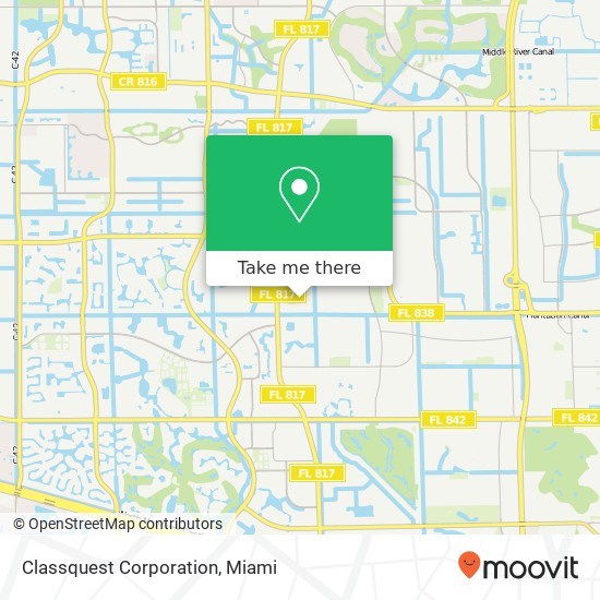 Mapa de Classquest Corporation