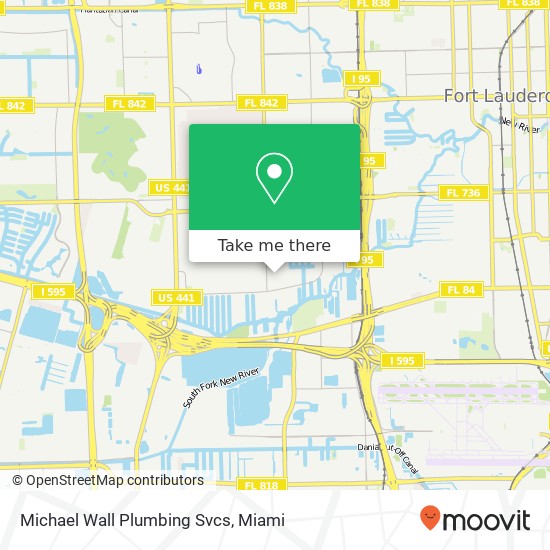 Michael Wall Plumbing Svcs map