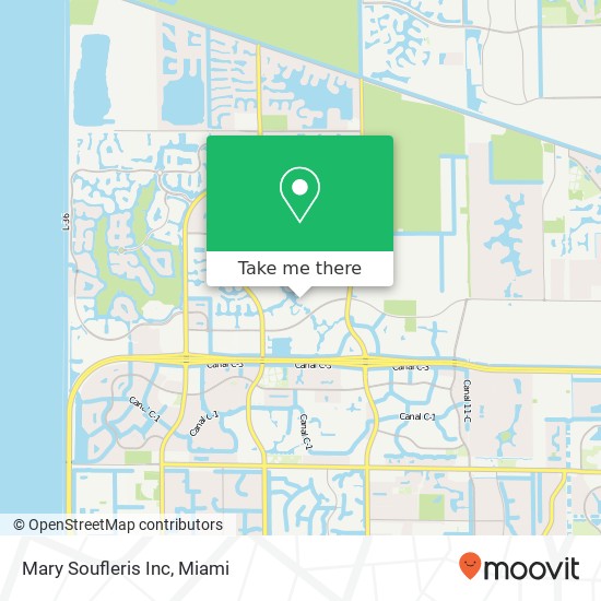Mary Soufleris Inc map