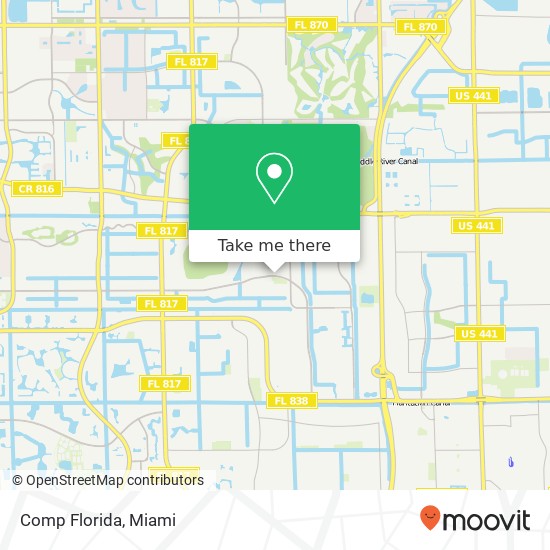 Comp Florida map