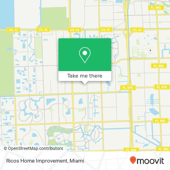 Ricos Home Improvement map