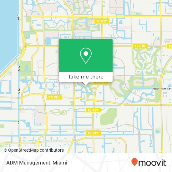 Mapa de ADM Management