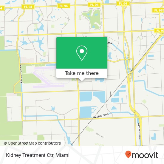 Mapa de Kidney Treatment Ctr