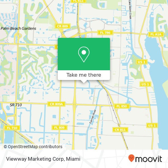 Mapa de Viewway Marketing Corp