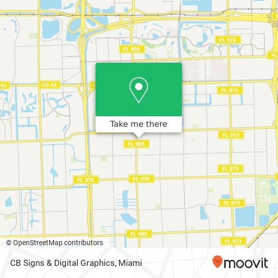 CB Signs & Digital Graphics map